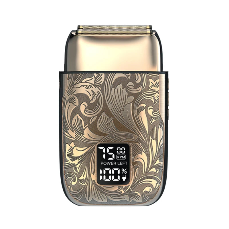 Ufree Close Shaver Electric Foil Shavers for Men, 3-Speed Electric Razor, Home appliance, Face Shaving Beard Trimmer with LCD