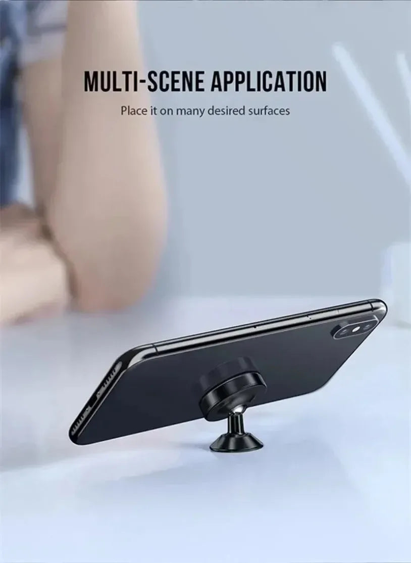 360 Degree Rotation Magnetic Car Phone Holder for iPhone - Smarsty