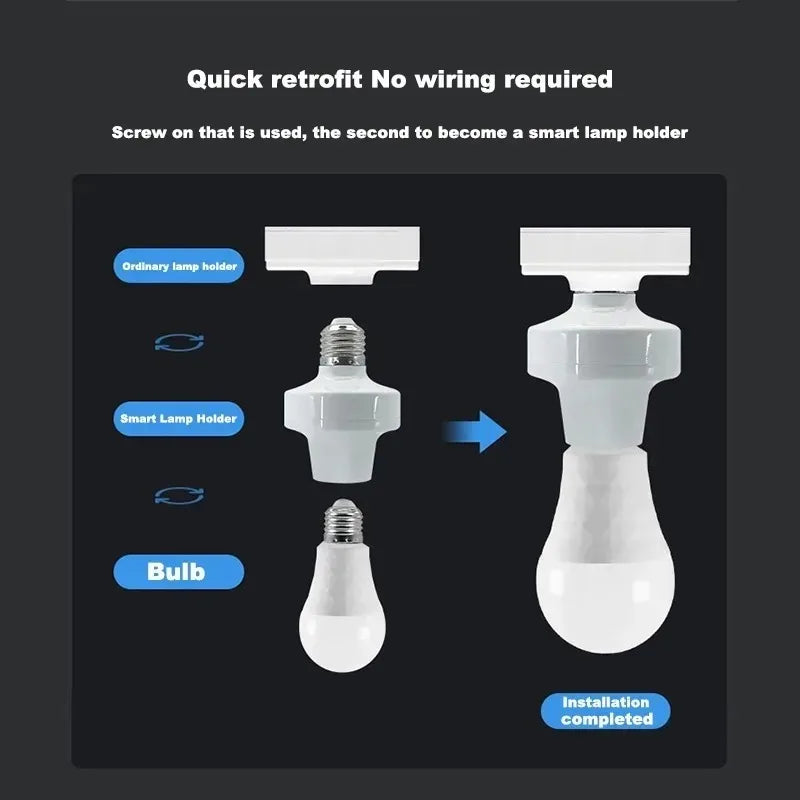 Ewelink E27 Wifi Smart Socket With Voice Control - Smarsty