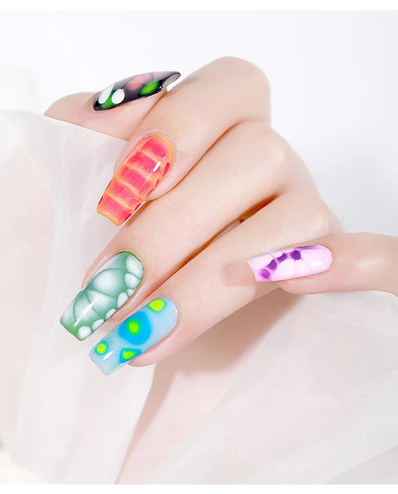 AS Clear Blooming Gel Polish for Stunning Marble Effects - Smarsty