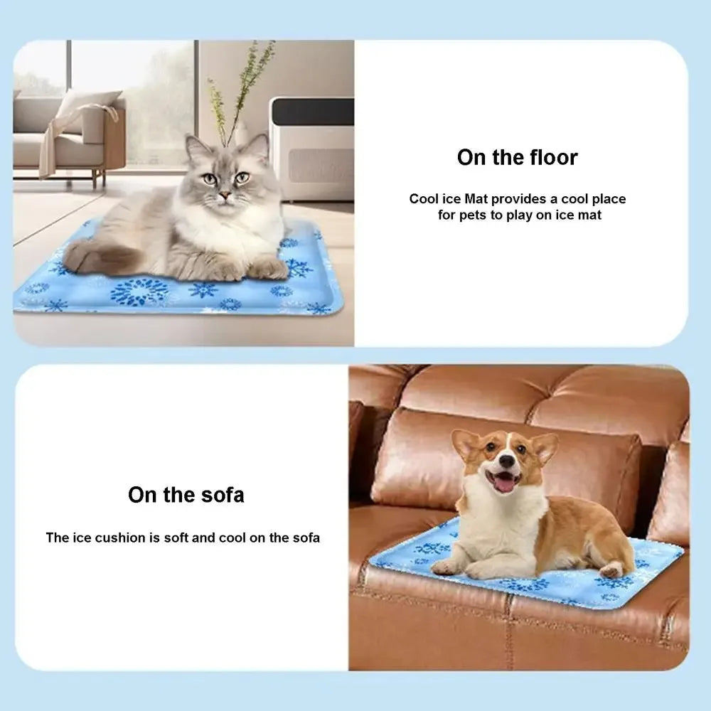 Cooling Beds for Cats and Dogs with Breathable Fabric - Smarsty