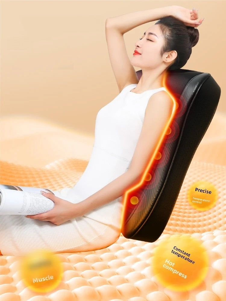 JAIYORL Electric Shiatsu Neck Massage Pillow with Heat - Smarsty