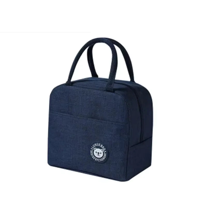 Insulated Lunch Bag Large Capacity Thermal Insulation - Smarsty