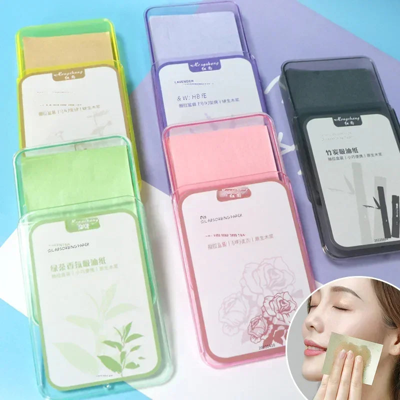 300 Pcs Oil Control Face Blotting Sheets for Clear Skin - Smarsty