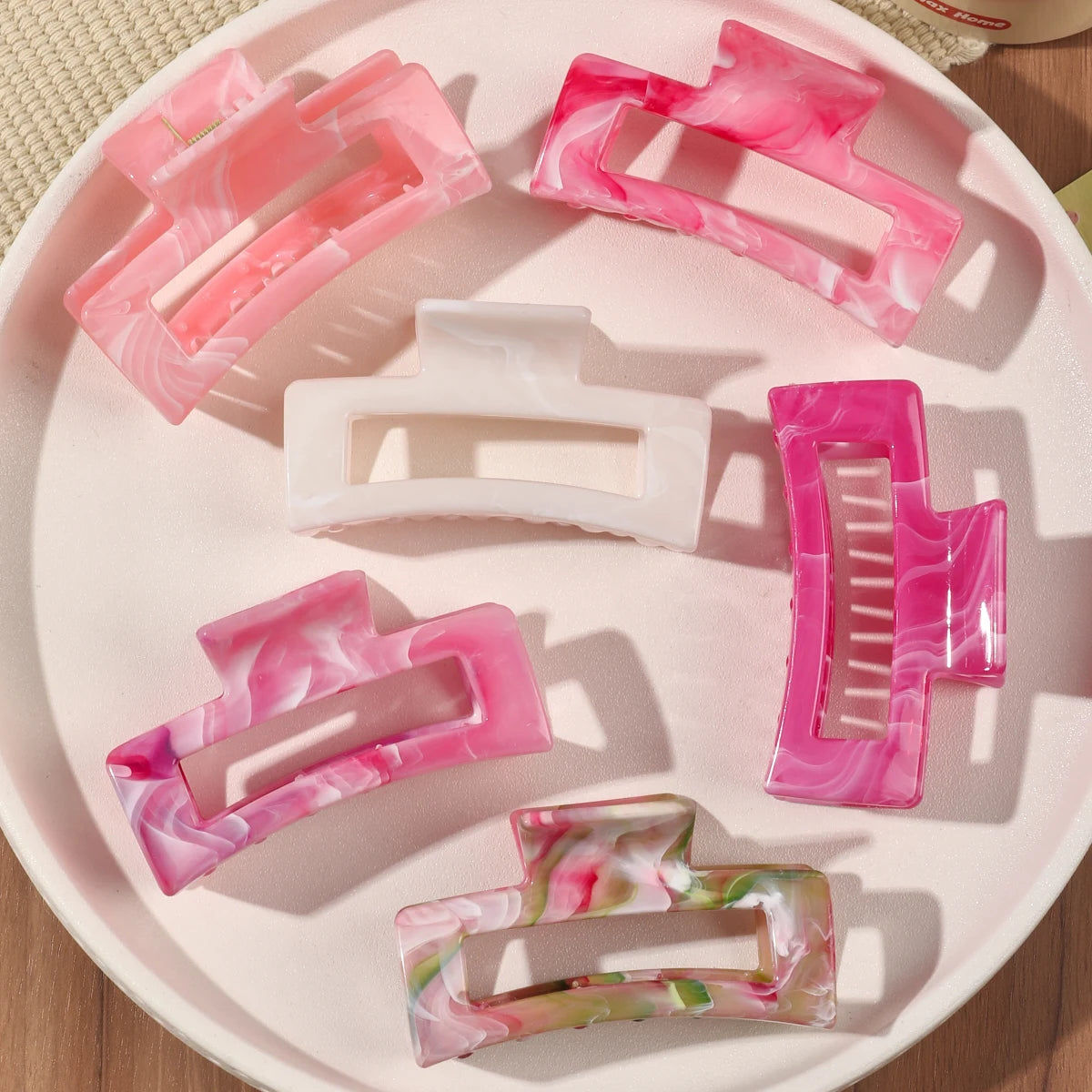 Hair Claw Clips Strong Hold Nonslip For Thick Hair - Smarsty