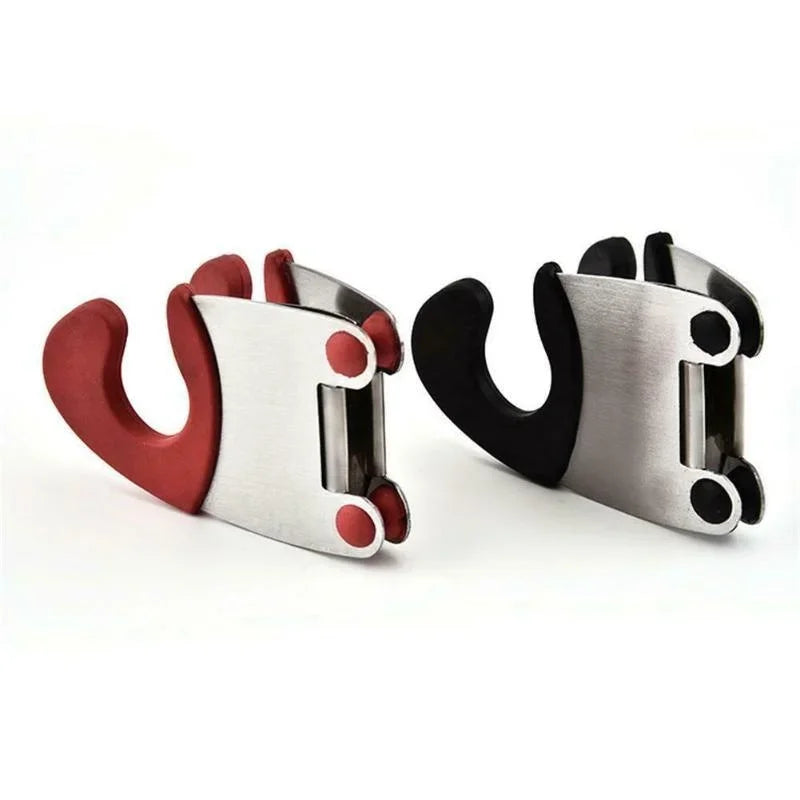 Pot Spoon Holder Pot Clip Holder Anti Scald Silicone Grip for Spoon Spatula Fork Cooking Utensils Spoon Rest Kitchen Accessories by Smarsty