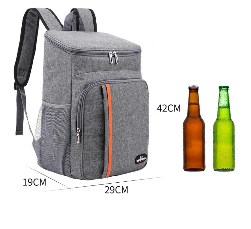 18L Portable Thermal Lunch Bag Insulated Cooler Case - Smarsty