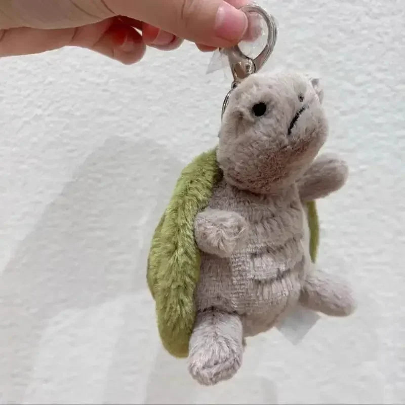 Turtle bag pendant keychain doll cute home decoration cat dog interactive toy pet holiday gift 15cm - Smarsty