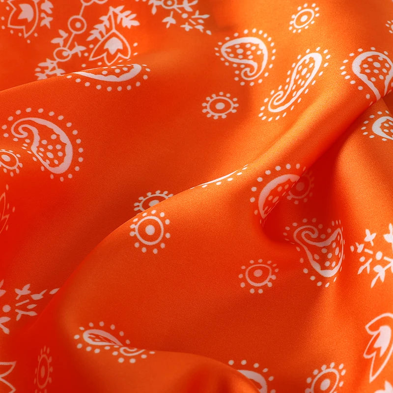 Elegant Silk Floral Hairbands and Neck Scarves - Smarsty