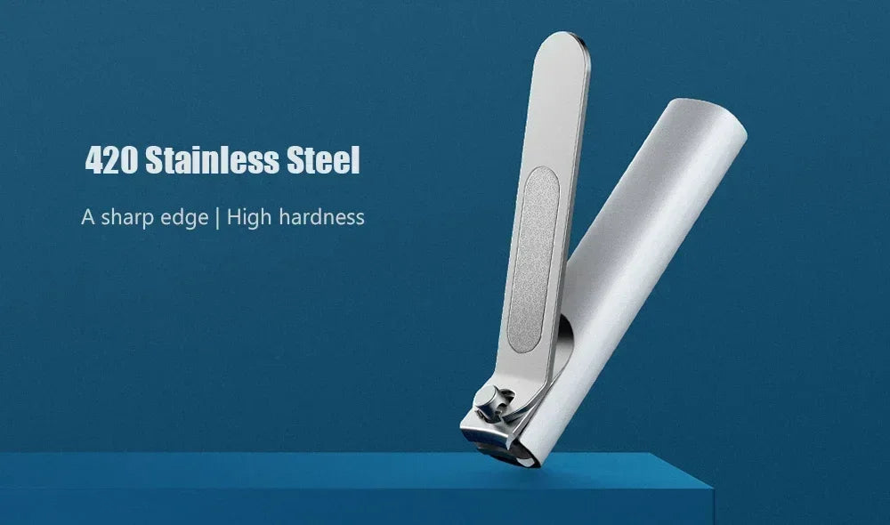 Xiaomi Mijia Stainless Steel Nail Clippers with Anti-Splash Cover - Smarsty