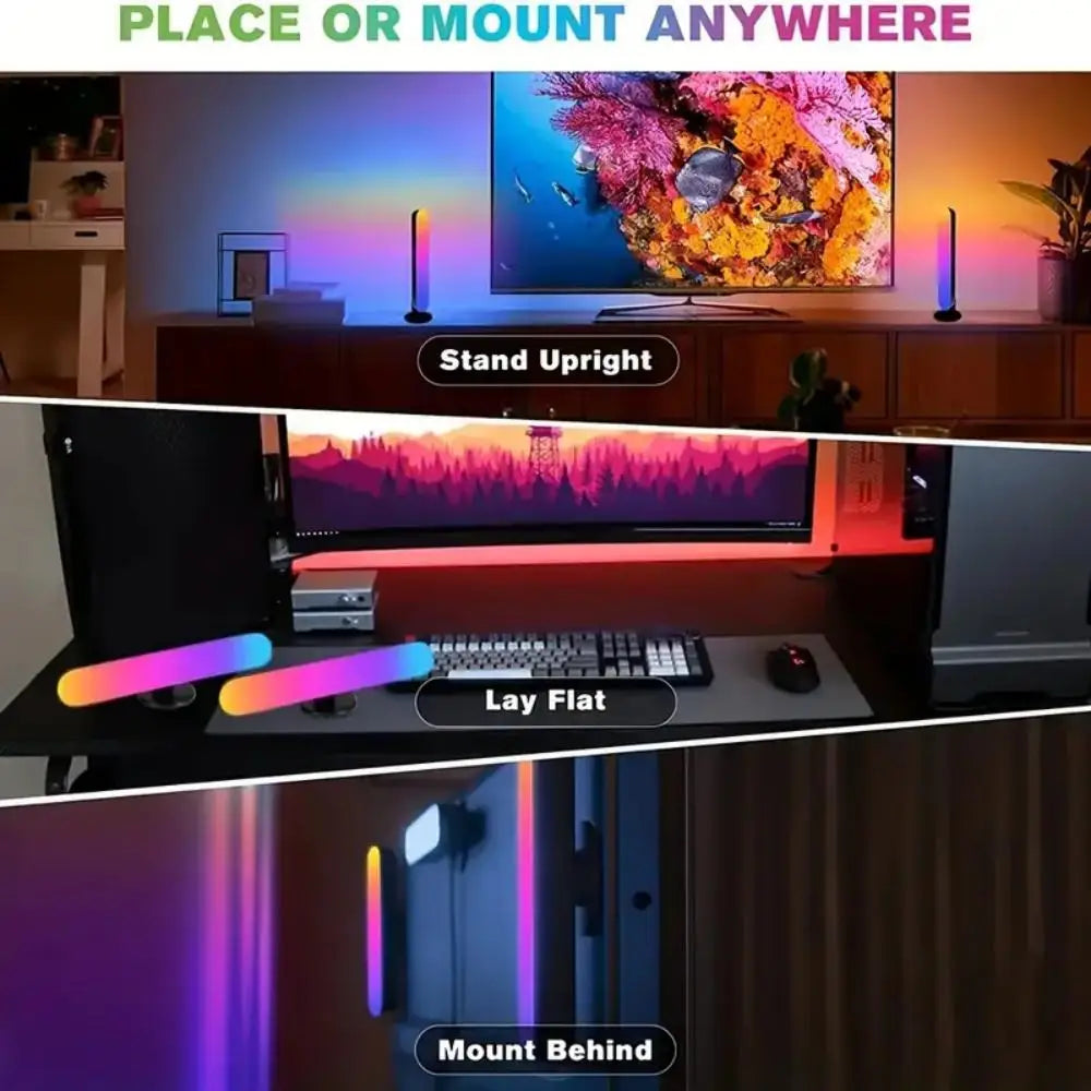 RGB Color Changing LED Light Bar for TV Ambiance - Smarsty