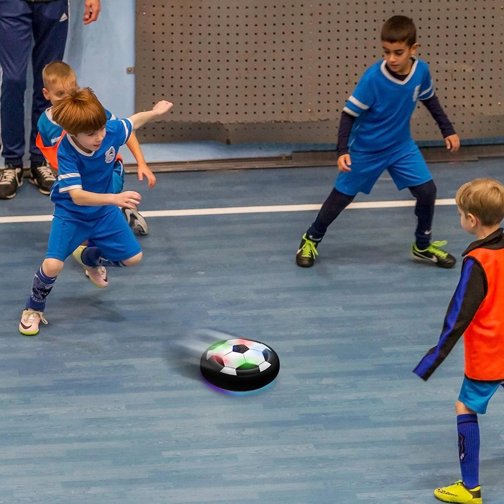 LED Hover Soccer Ball Air Power Training Ball Playing Football Indoor Outdoor Game Sport Toys Birthday Gifts for Kids Soccer - Smarsty