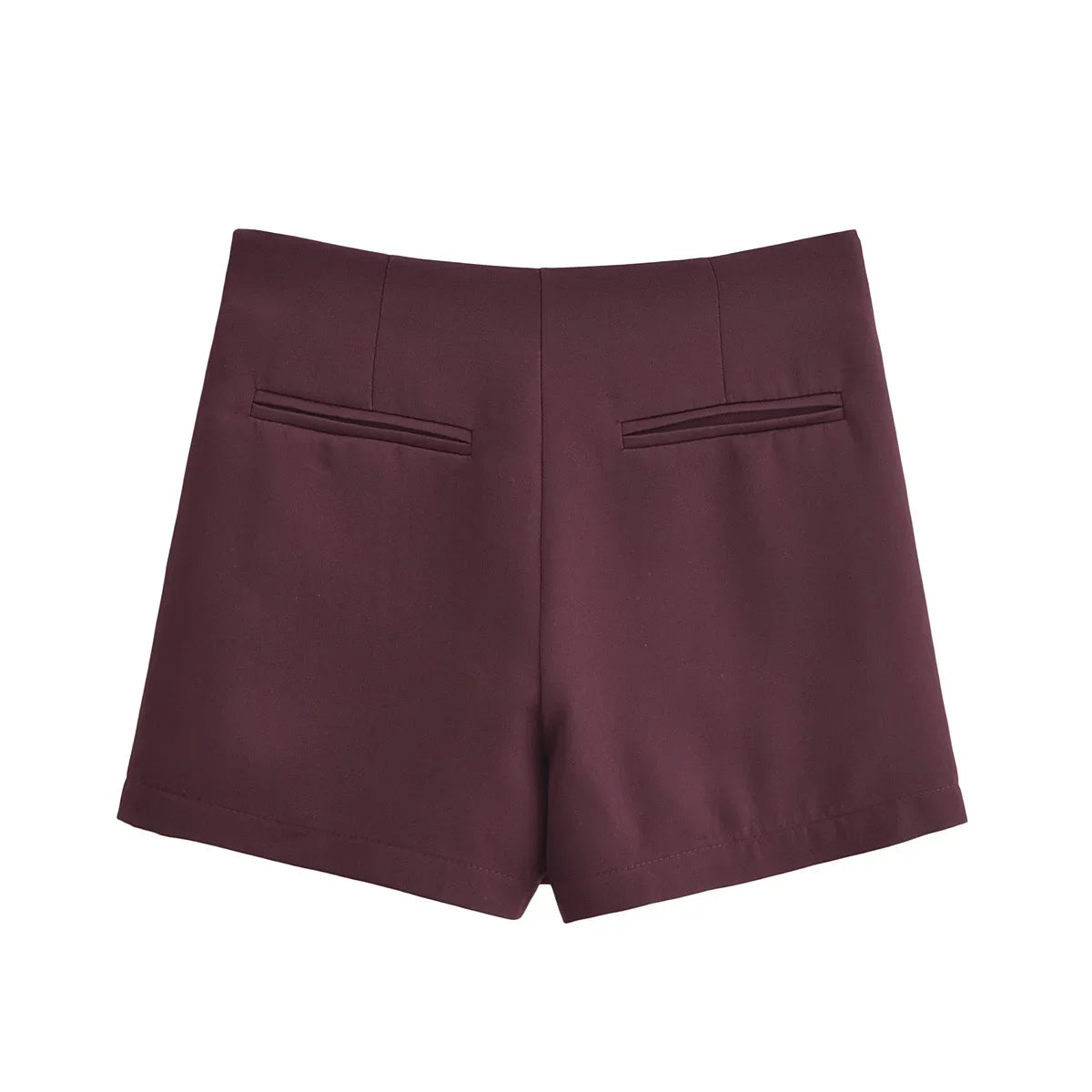 TFMLN New Spring Women Solid Skort Fashion Causal Side Zipper Mini Shorts Skirts Vintage High Waist Streetwear Shorts Skirts - Smarsty