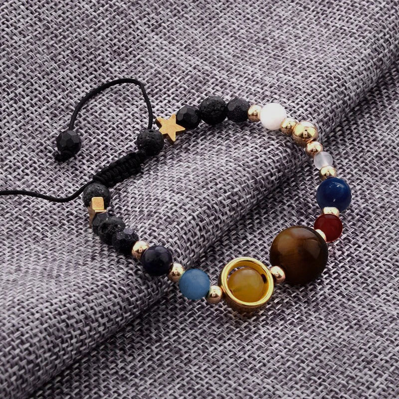 Cosmic Galaxy Solar System Bracelet for Couples - Smarsty