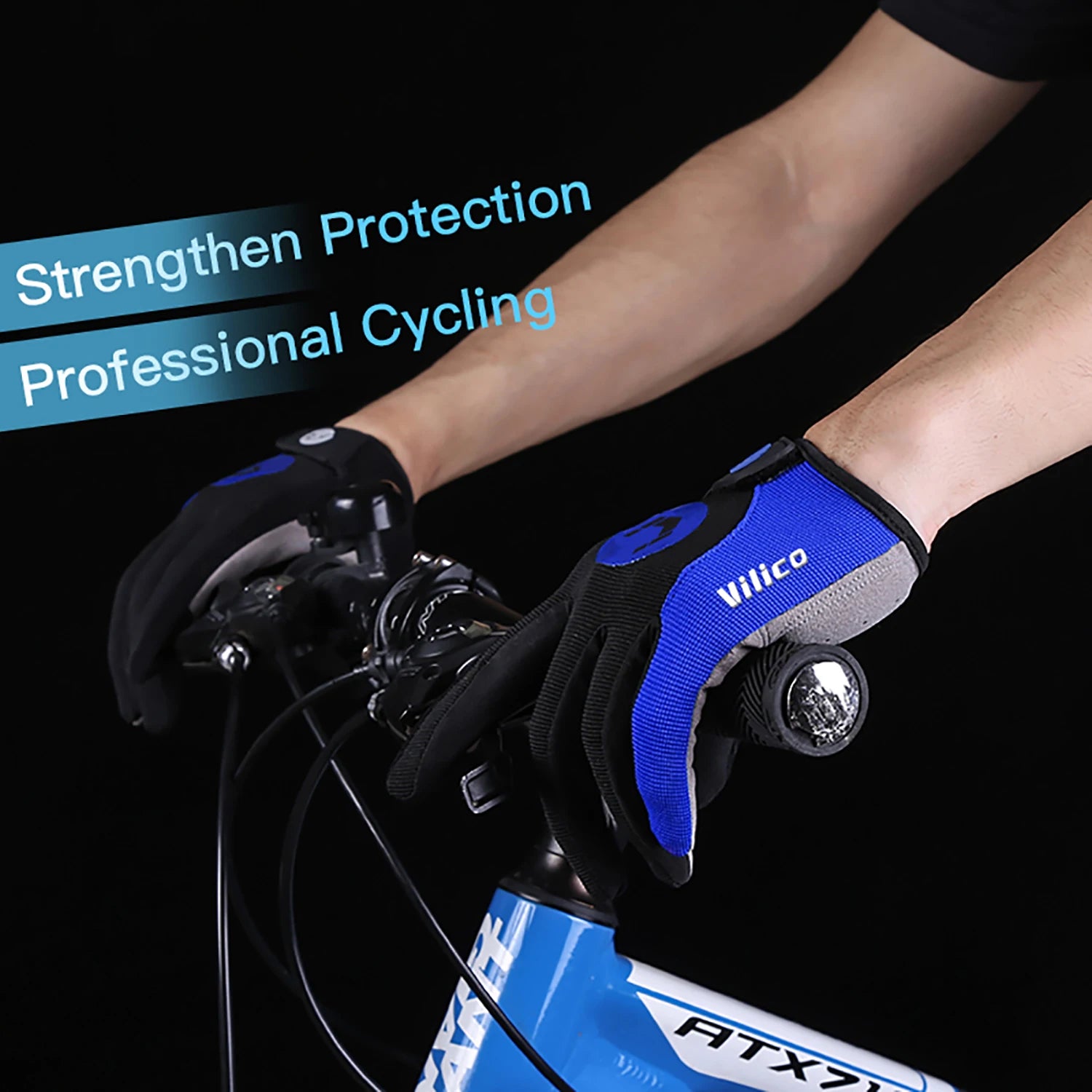 Breathable Cycling Gloves Anti Shock MTB Gloves - Smarsty