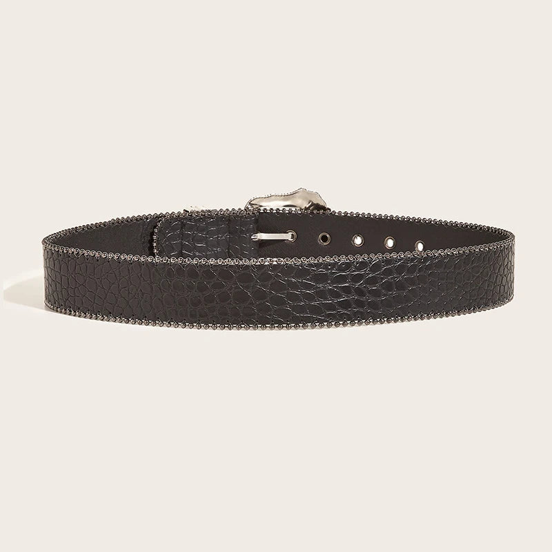 Unisex Goth Y2k Designer Jeans Belt High Quality - Smarsty
