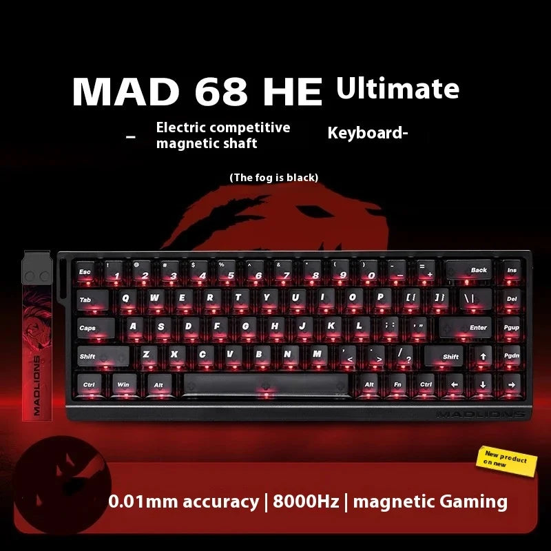 Mechanical Gaming Keyboard Hot Swap 68 Keys Rapid Trigger