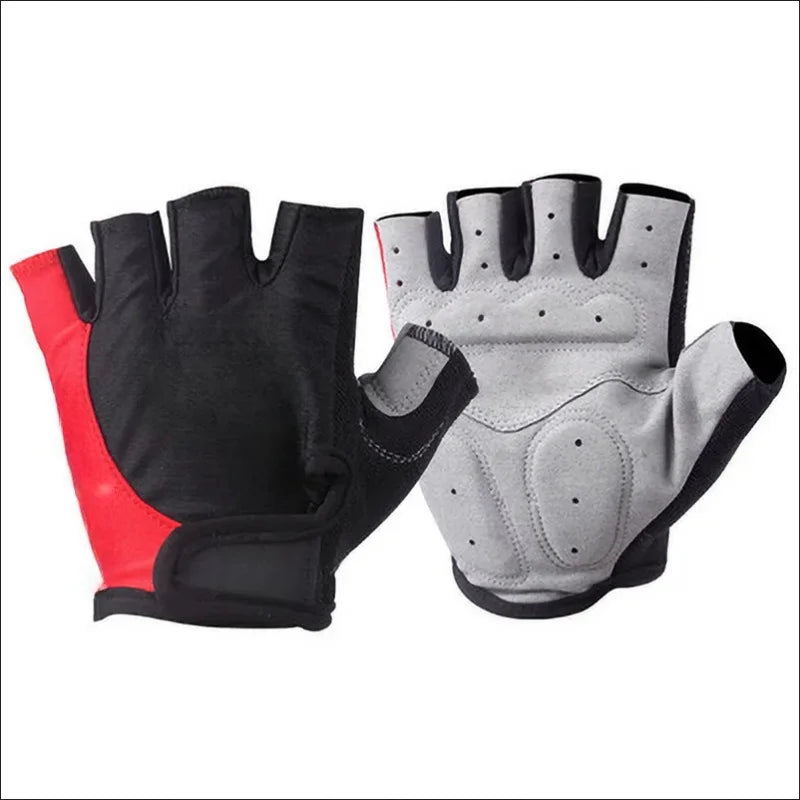 Half Finger Cycling Gloves Anti Slip Breathable - Smarsty