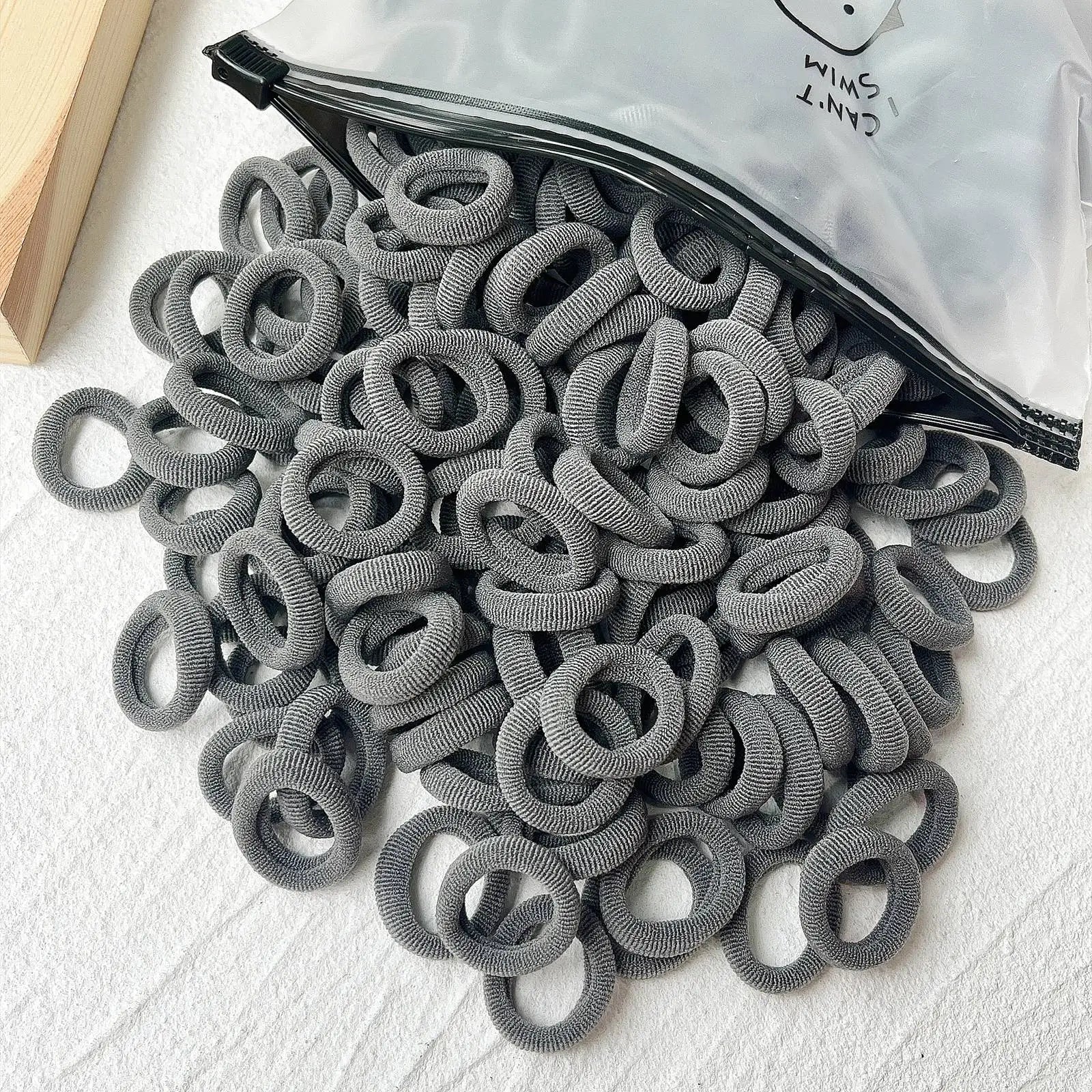 Kids Colorful Elastic Hair Bands Soft Non Slip Scrunchies - Smarsty