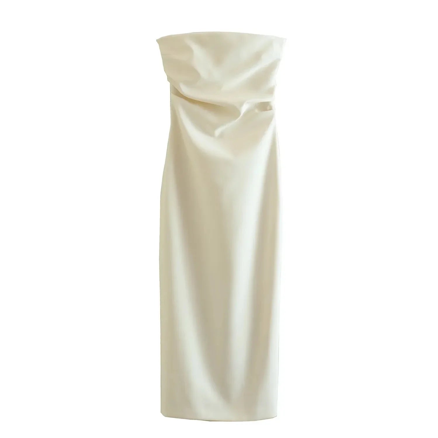 ASDS 2024 off shoulder black white long dress women bodycon beige midi dress woman summer backless sexy party dresses - Smarsty