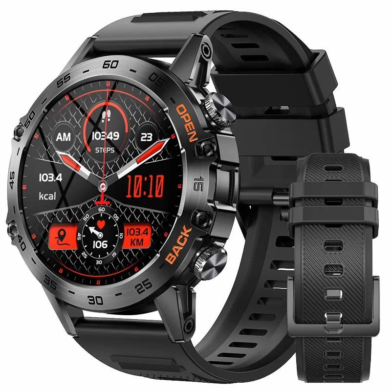 LIGE 1.39 Inch Bluetooth Smart Watch for Men - Smarsty
