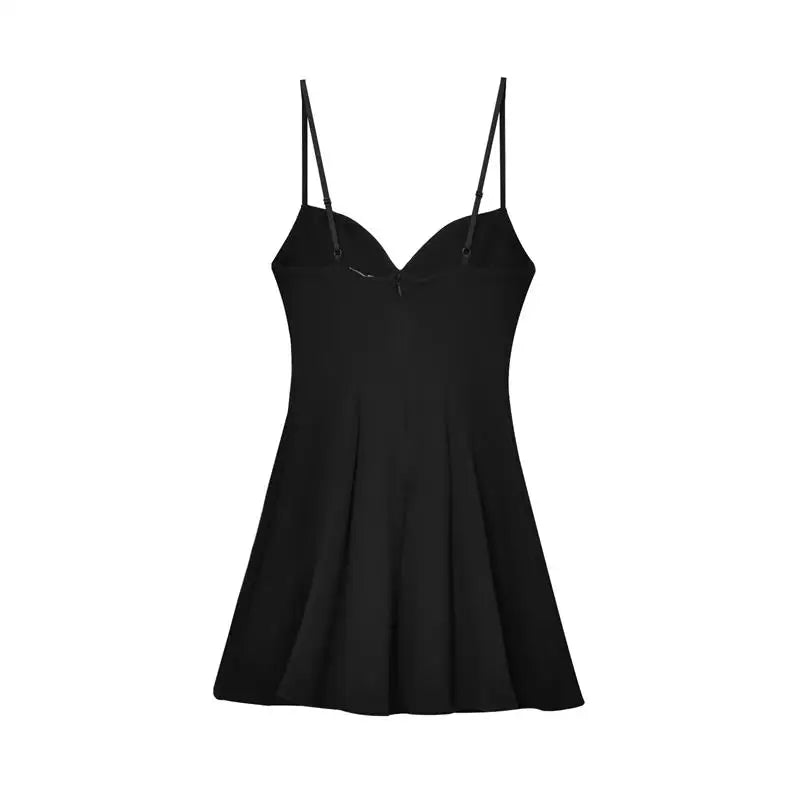 Dresses Summer Women's 2025 New Chic Slim Tube Top Elegant Mini Camisole Women's Dress Street Fashion Youth Holiday Dress - Smarsty