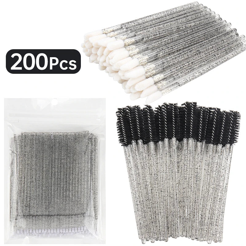 200 Pcs Eyelash Extension Makeup Set with Removal Tools - Smarsty