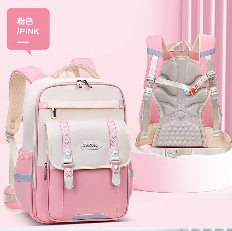 Waterproof Kids School Backpack With Orthopedic Support - Smarsty