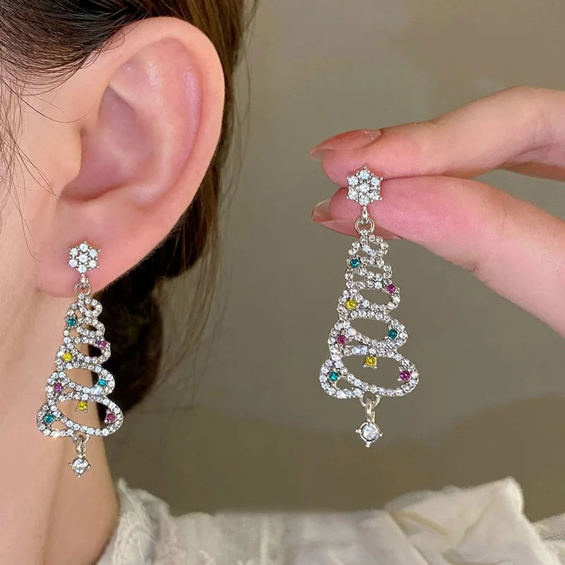 Y2K Pink Heart Star Tassel Earrings for Trendy Kpop Style - Smarsty