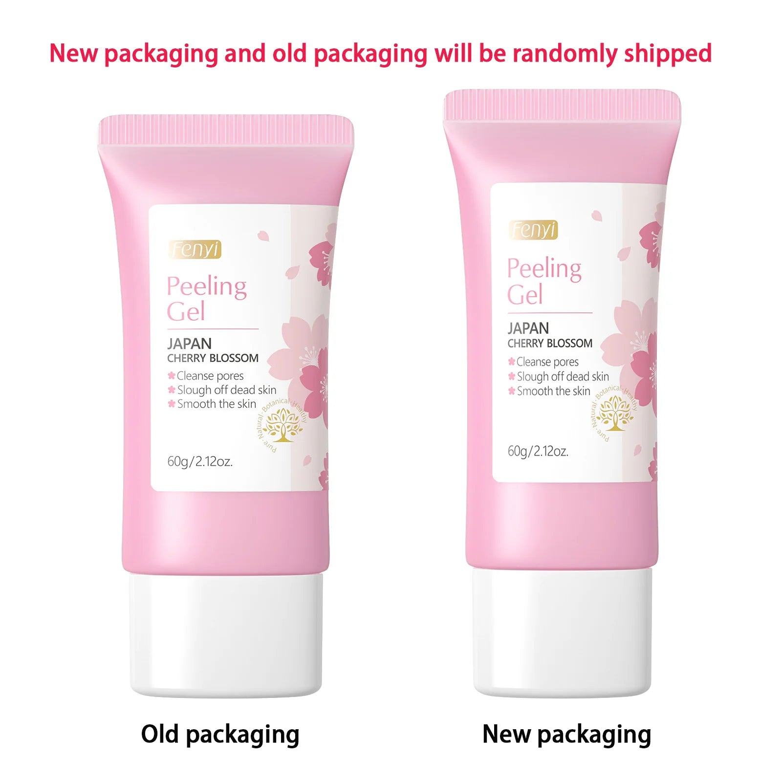 Sakura Face Deep Cleaning Exfoliating Gel Skin Care Whitening Moisturizer Repair Facial Scrub Skin Care 60g - Smarsty