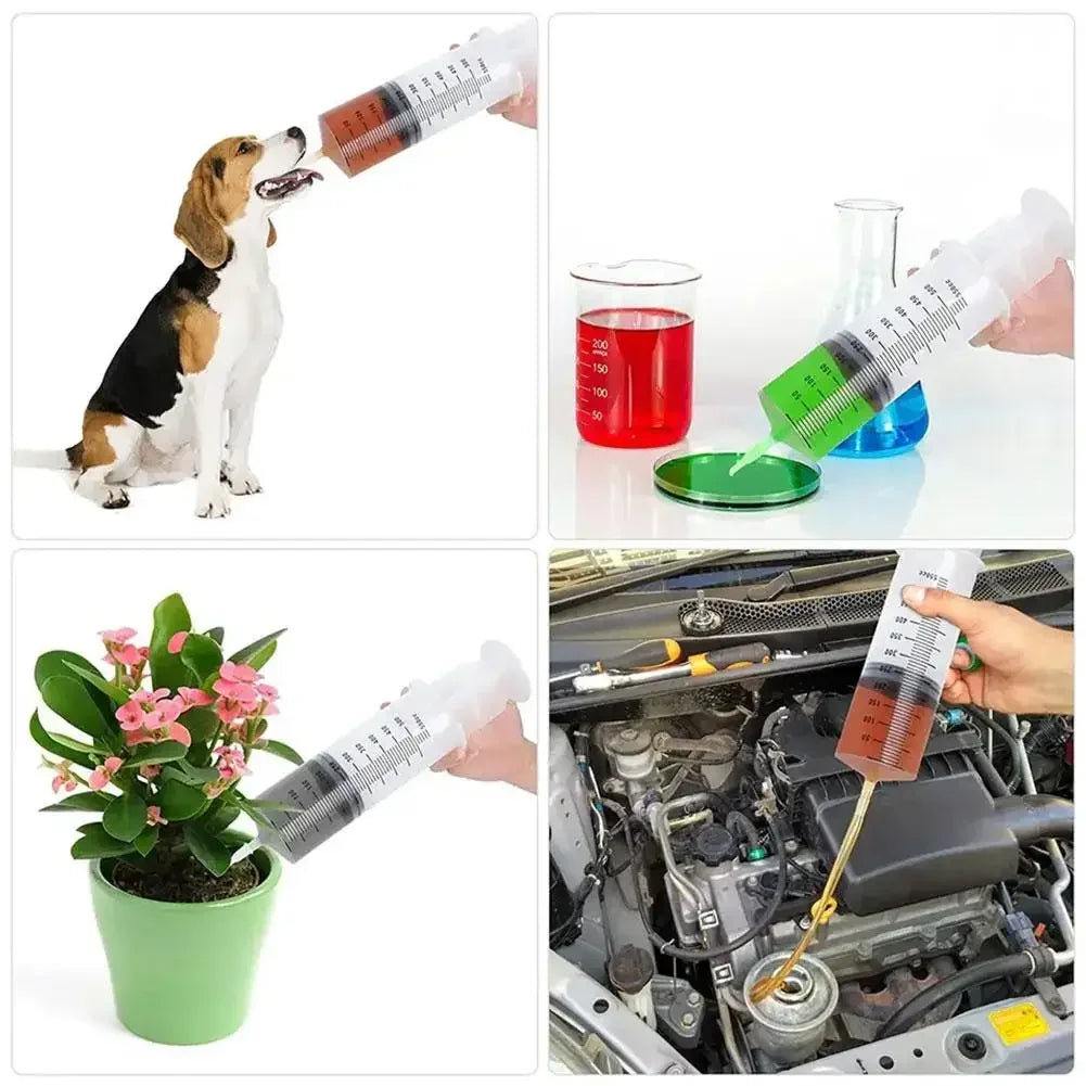 Large Capacity Reusable Syringe for Pet Feeding - Smarsty