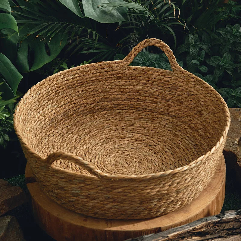 Rattan Weaving Cat Bed for Comfortable Summer Sleep - Smarsty