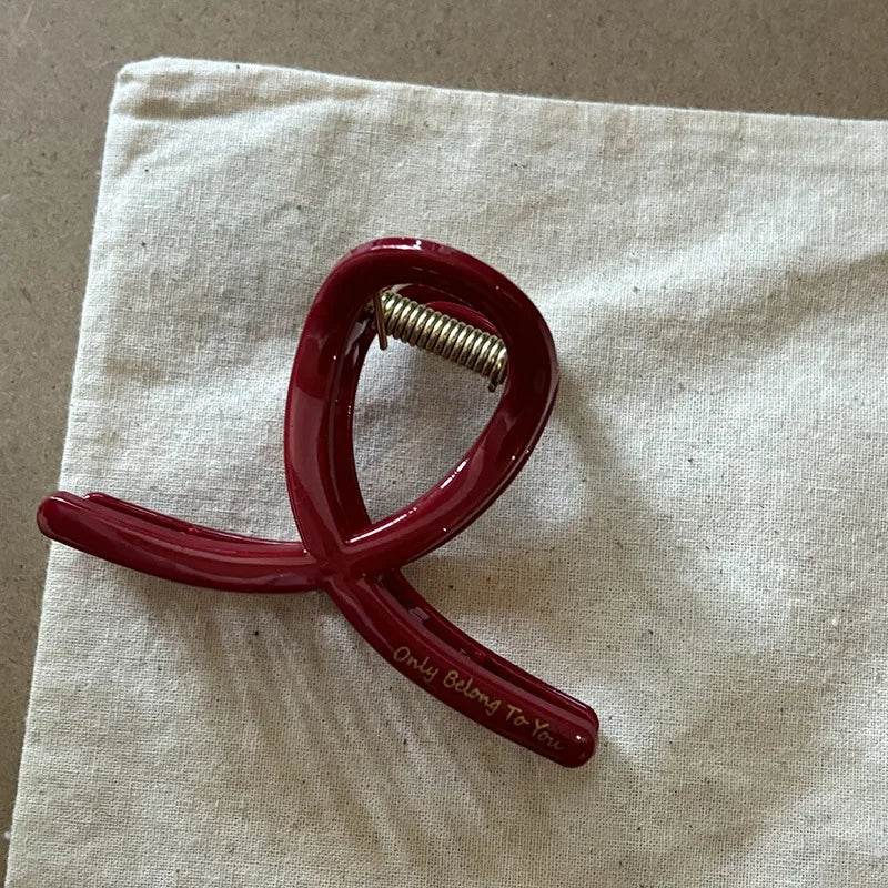 Large Gold Label Shark Clip Hair Claw Secure Updo For Women - Smarsty