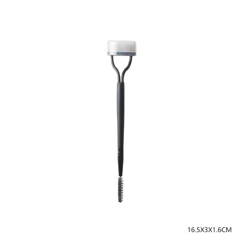 Black Foldable Eyelash Brush Comb for Perfectly Separated Lashes - Smarsty
