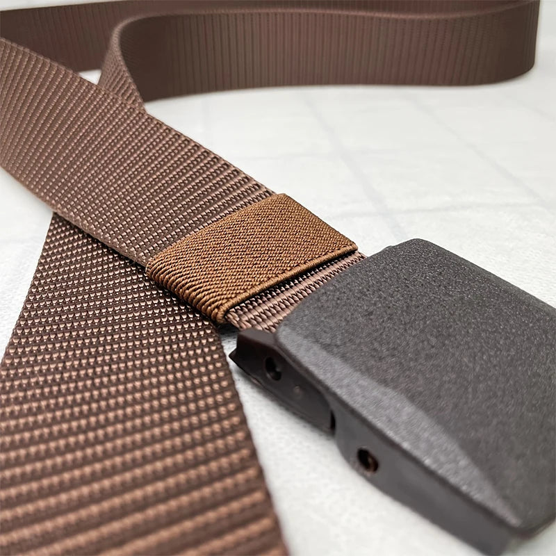 Durable Casual Canvas Belt With Easy Adjust Buckle - Smarsty