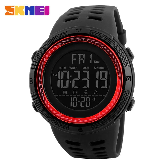SKMEI 1251 Waterproof Digital Sports Watch for Men - Smarsty