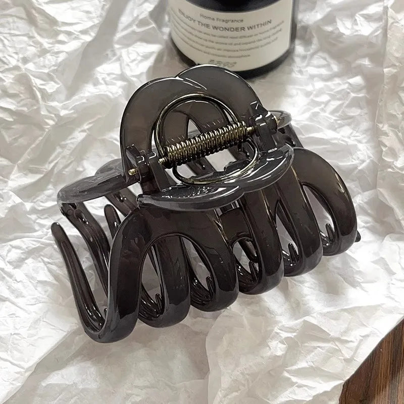 Pumpkin Hair Claw Clip For Women Strong Hold Accessory - Smarsty