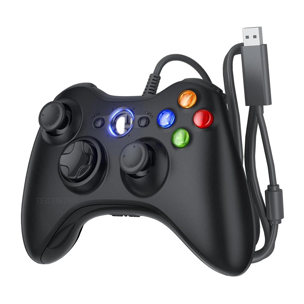 Wired USB Game Controller for Xbox 360 with Enhanced Precision - Smarsty