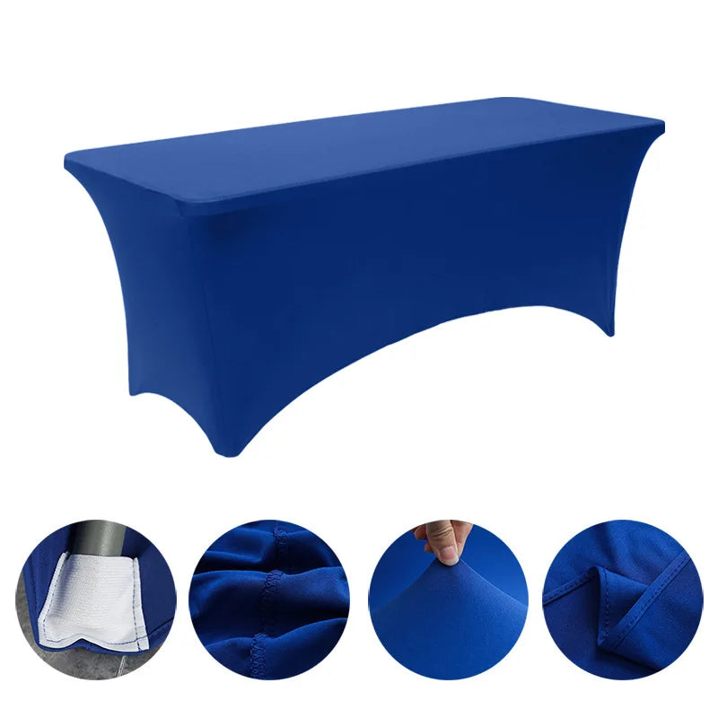 Stretch Spandex Table Cover for Rectangular Tables - Smarsty