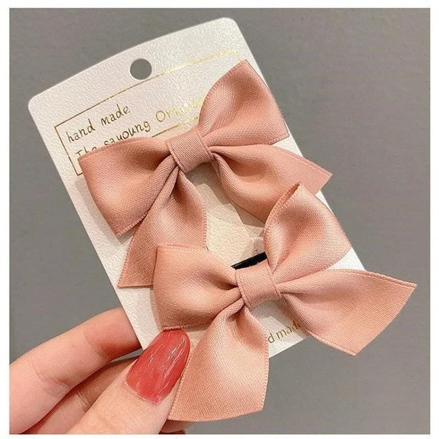 Elegant Flower Bow Hair Clips for Kids and Ladies - Smarsty