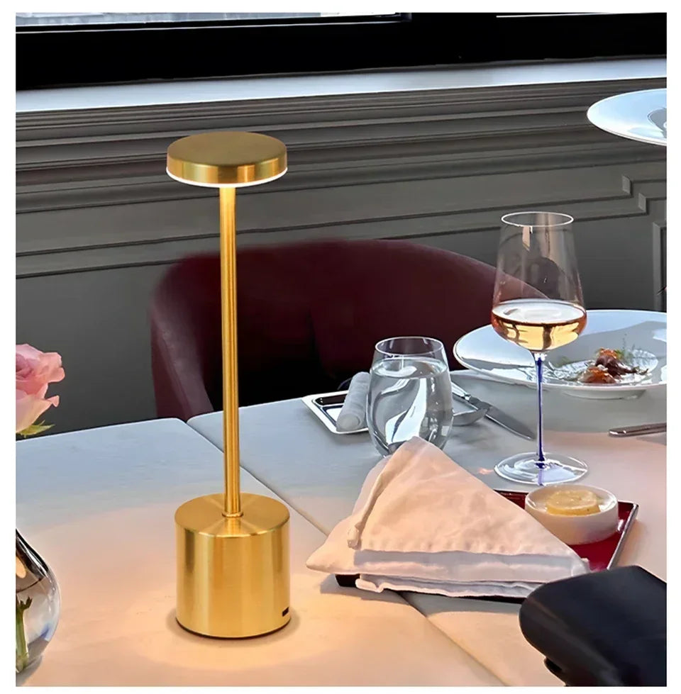 LED Touch Table Lamp Rechargeable Night Light for Ambiance - Smarsty