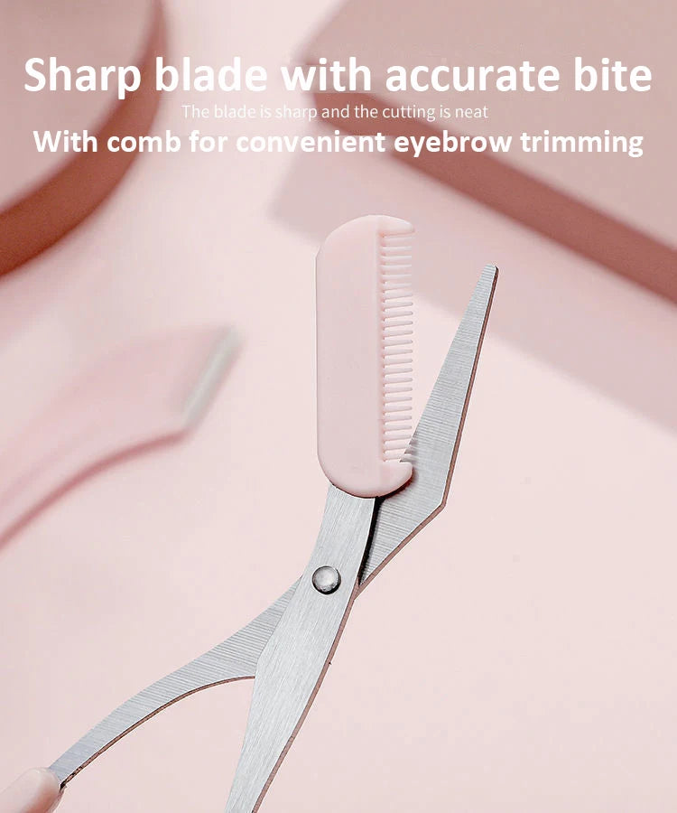 Professional Eyebrow Trimming Knife with Comb - Smarsty