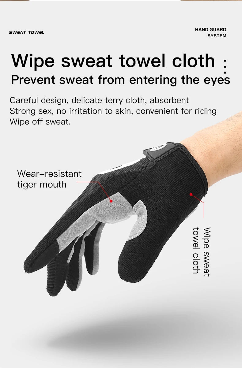 Breathable Cycling Gloves Anti Shock MTB Gloves - Smarsty