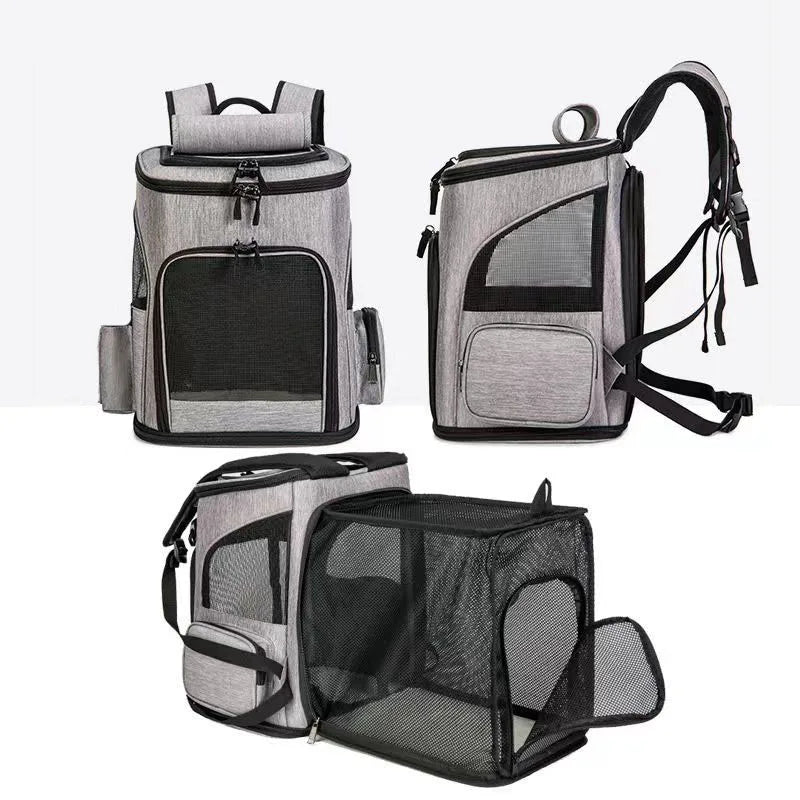 Breathable Large Capacity Cat Carrier Backpack - Smarsty