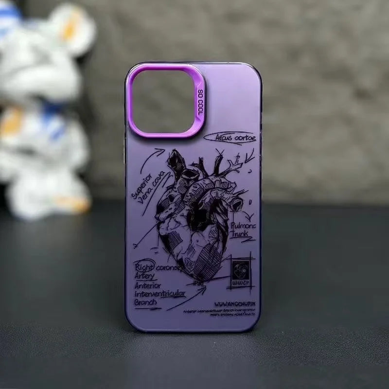 Cardiovascular Heart Medical iPhone Case Anti Drop Cover - Smarsty