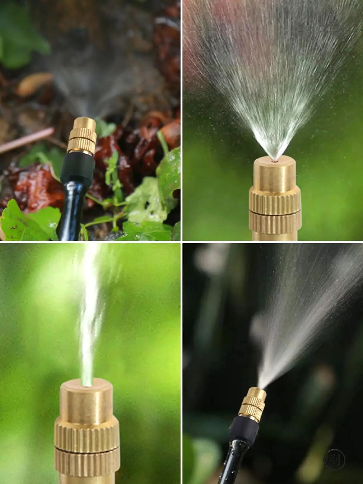 10 Pieces Brass Atomizer Garden Misting Cooling System - Smarsty