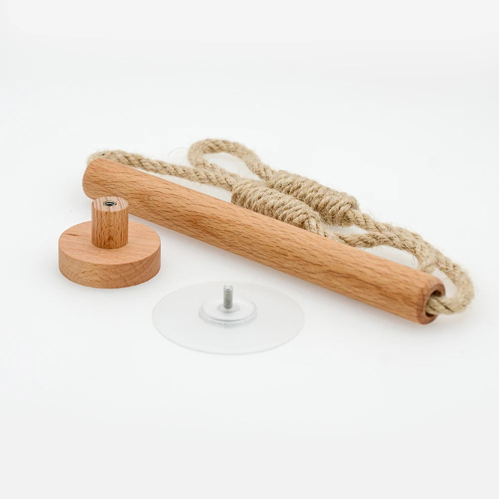 Wooden Wall Mounted Toilet Paper Holder with Towel Rack - Smarsty