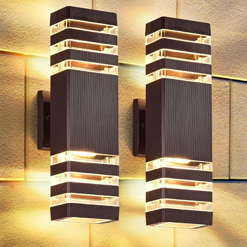 LED Outdoor Wall Lights IP65 Waterproof for Garden - Smarsty