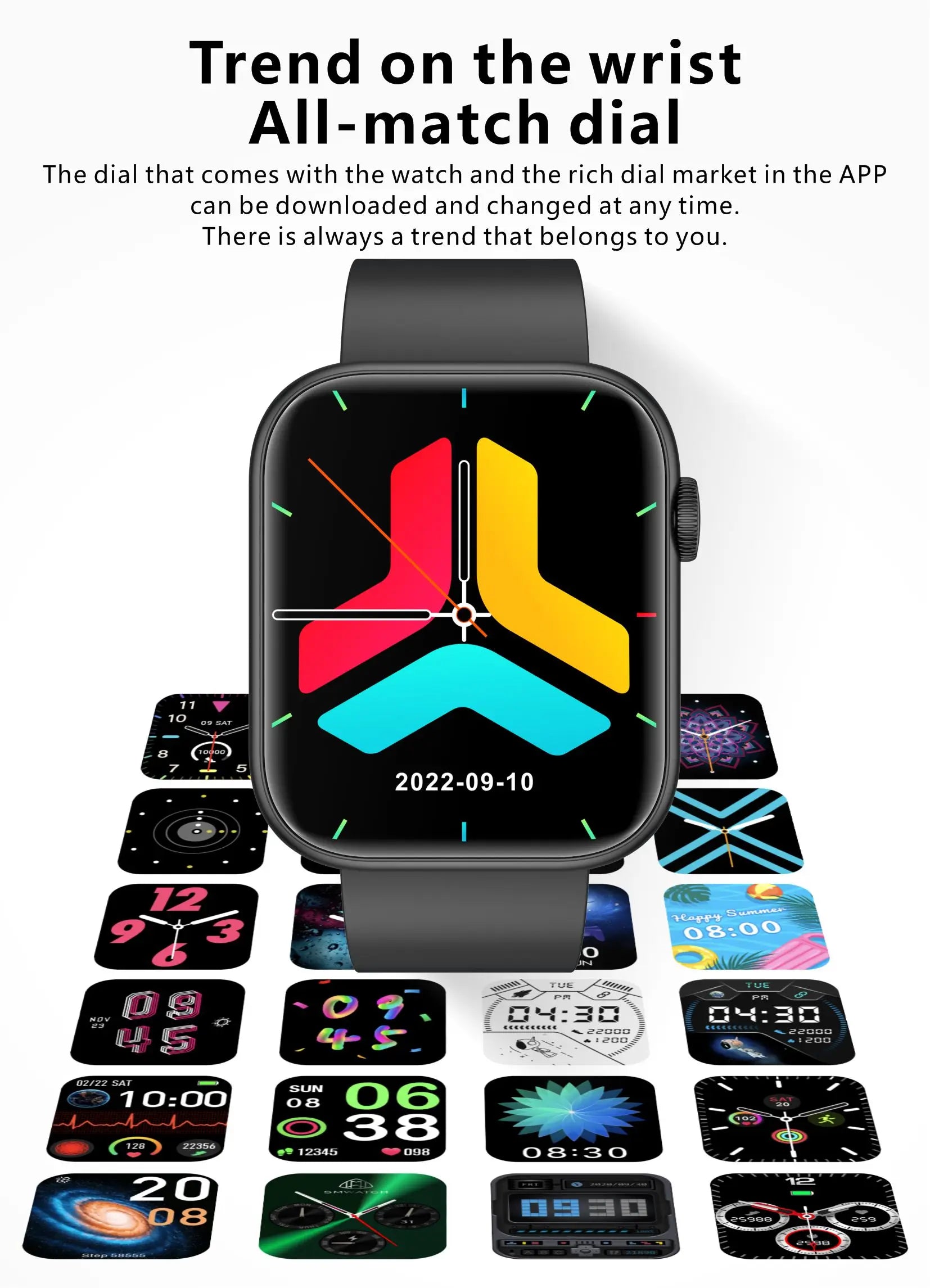 LIGE Smart Watch for Women with Bluetooth and Waterproof Design - Smarsty