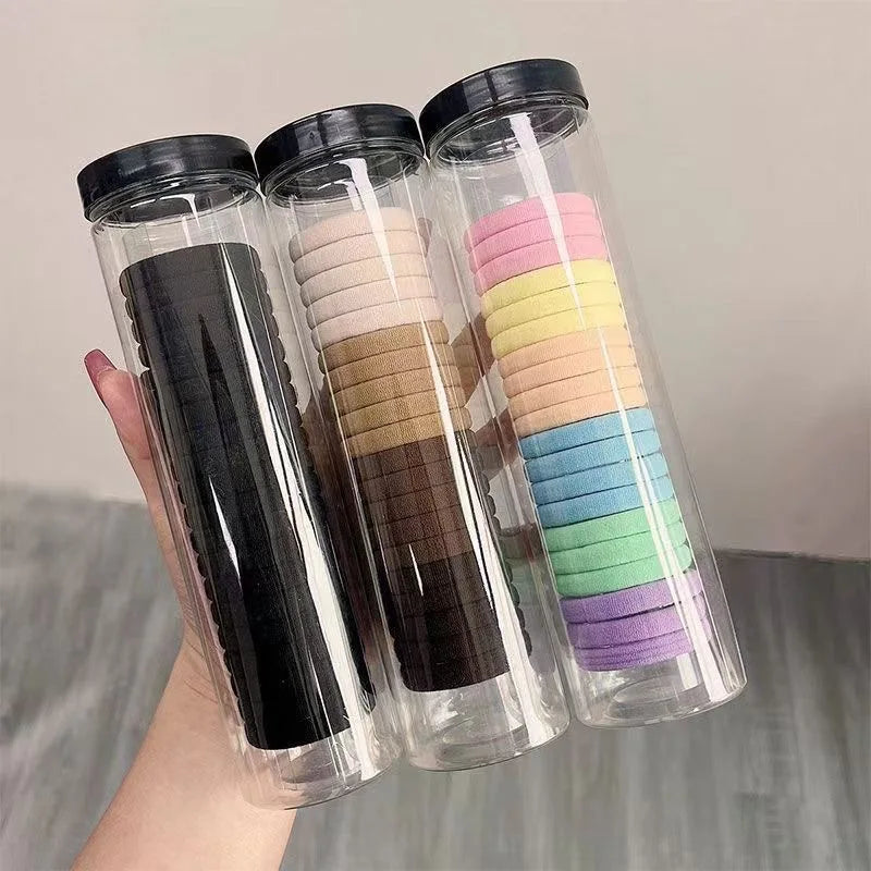 20 Pack Elastic Hair Bands High Elasticity Comfort Simple - Smarsty